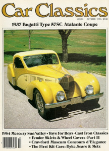 CAR CLASSICS 1978 OCT - FENDERS&WHEEL COVERS, KIT CARS-DYKE, SEARS, METZ